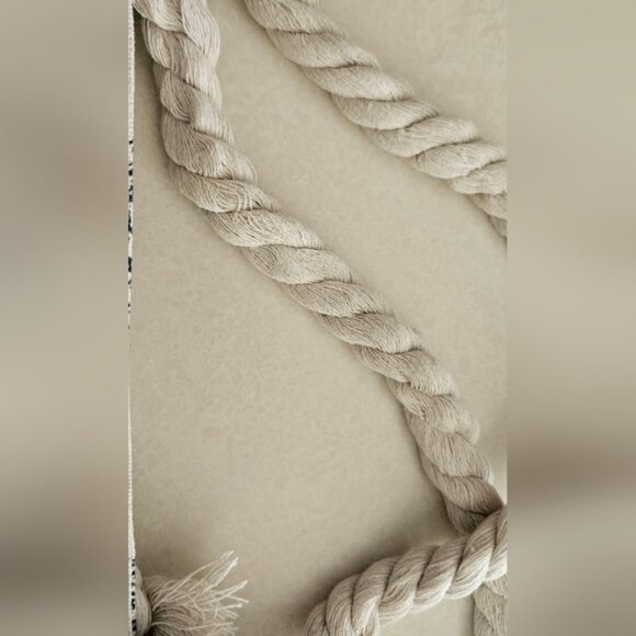 Nautical Print Canvas Tote Bag - Picture 4 of 6